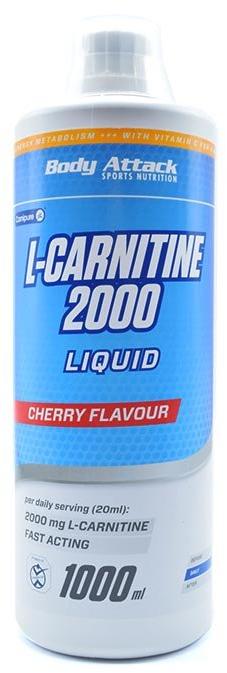 Body Attack L-Carnitine 2000 Liquid,1000 ml