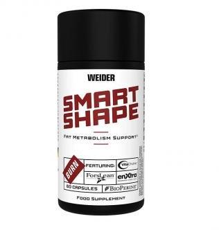 Weider Smart Shape Fat Metabolism Support 60 kapslí, termogení spalovač se 4 patentovanými složkami