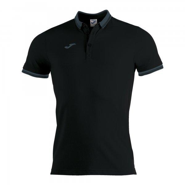Joma Polo Shirt Bali II Black S/S L