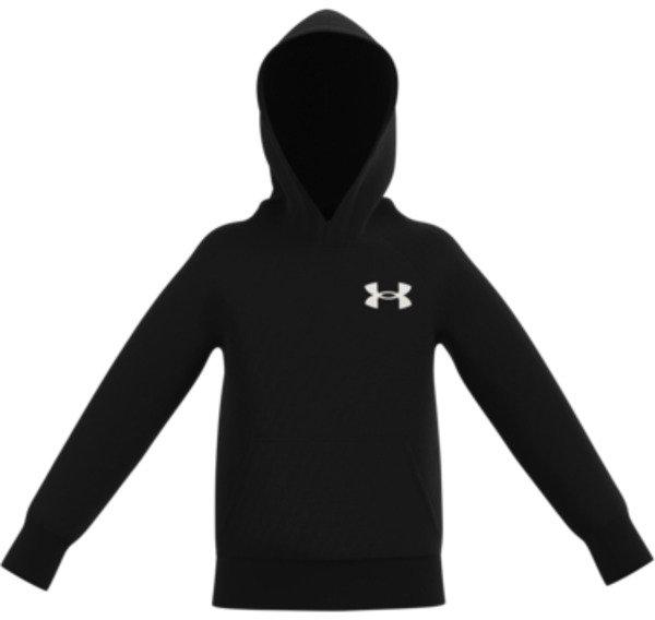 Under Armour RIVAL COTTON HOODIE-BLK XS