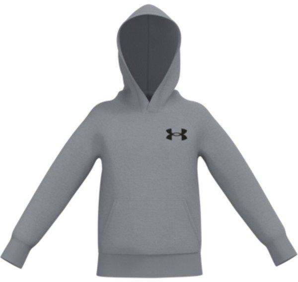 Under Armour RIVAL COTTON HOODIE-GRY S