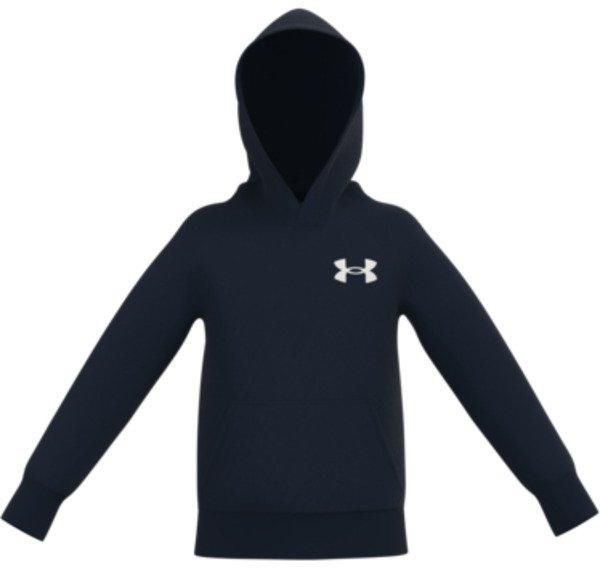 Under Armour RIVAL COTTON HOODIE-NVY XS