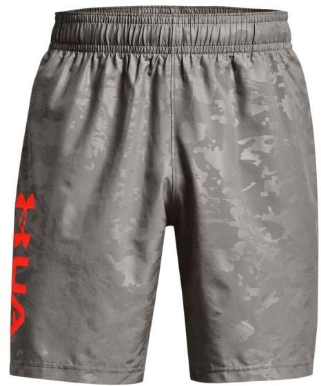 Under Armour Woven Emboss Shorts-GRY L