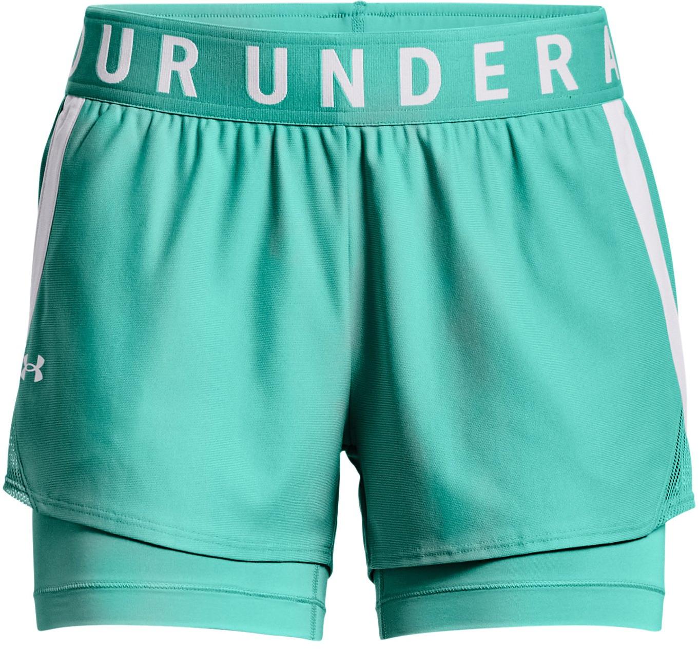 Under Armour Play Up 2-in-1 Shorts -GRN XS