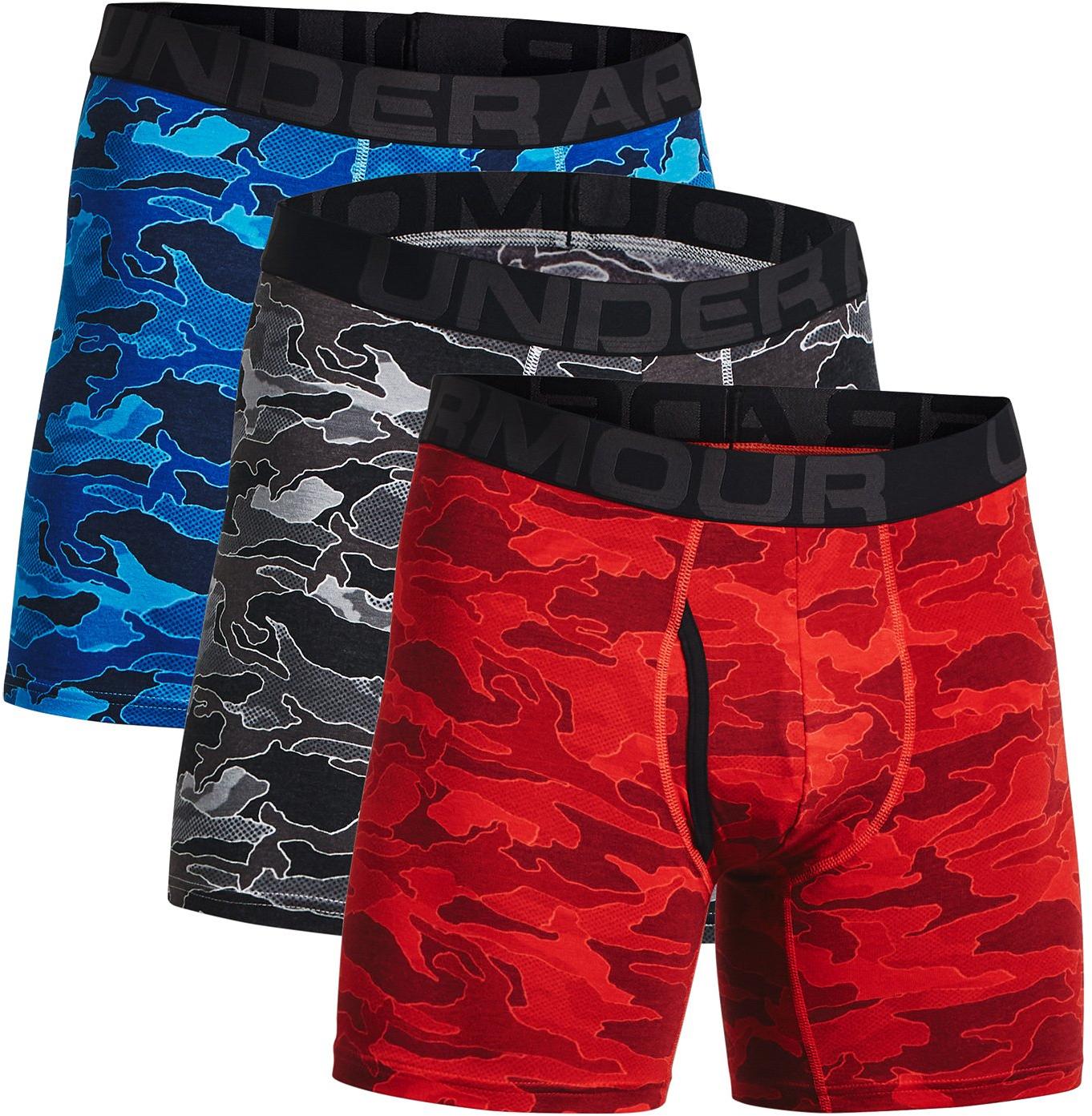 Under Armour CC 6in Novelty 3 Pack-GRY S