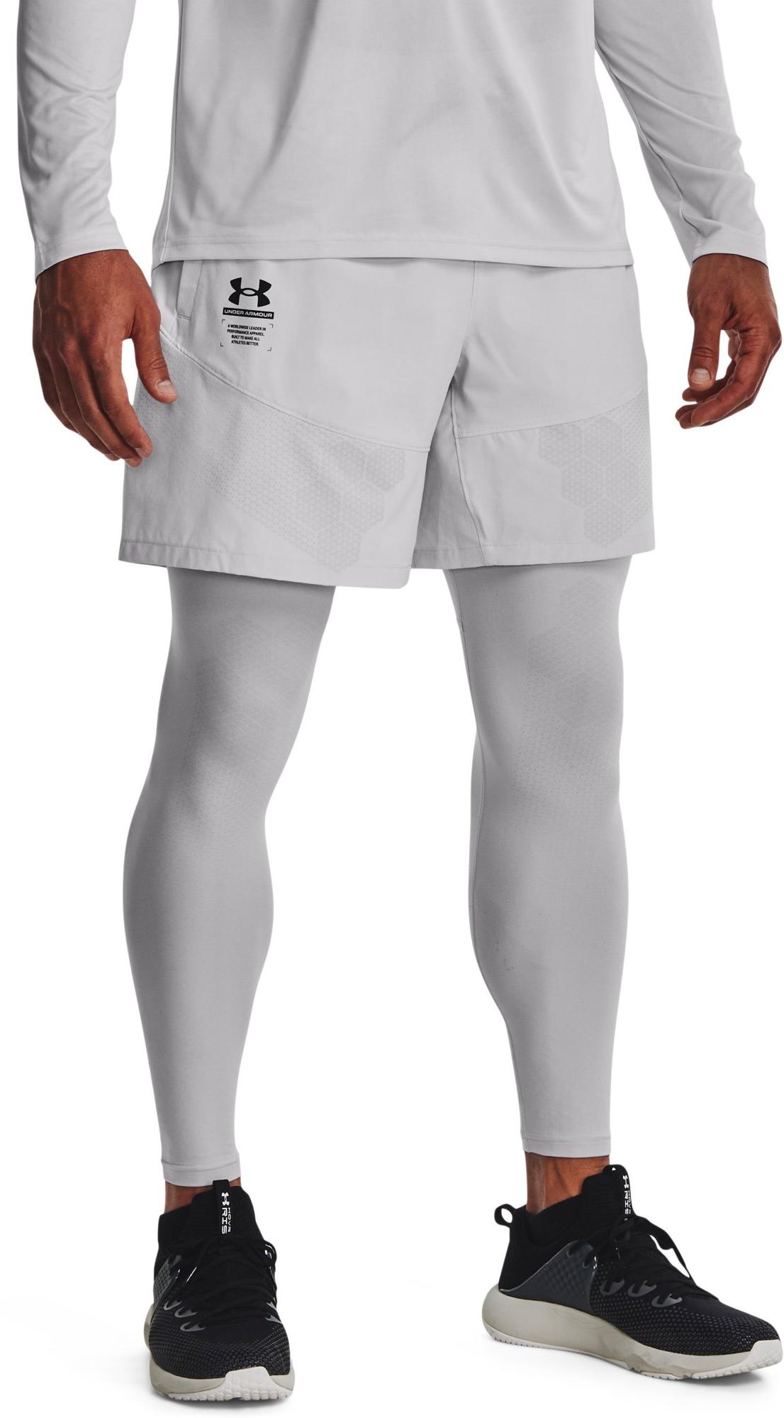 Under Armour Armourprint Woven Shorts-GRY L