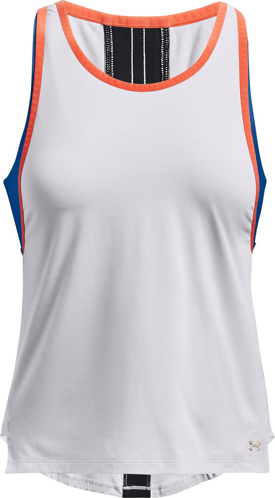Under Armour 2 in 1 Knockout Tank-WHT M