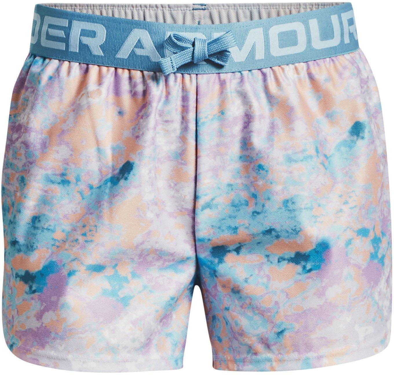 Under Armour Play Up Printed Shorts-PPL XL