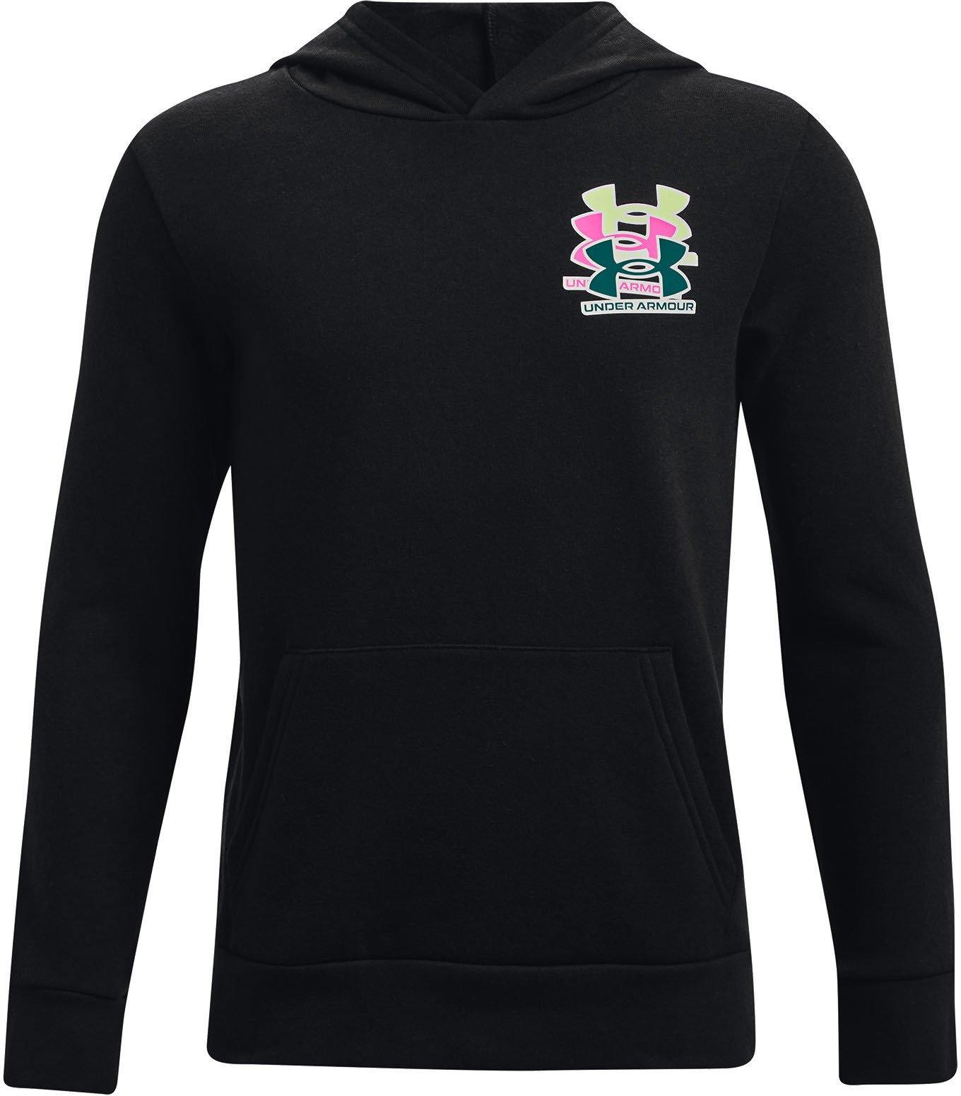 Under Armour Rival Fleece ANAML Hoodie-BLK XS