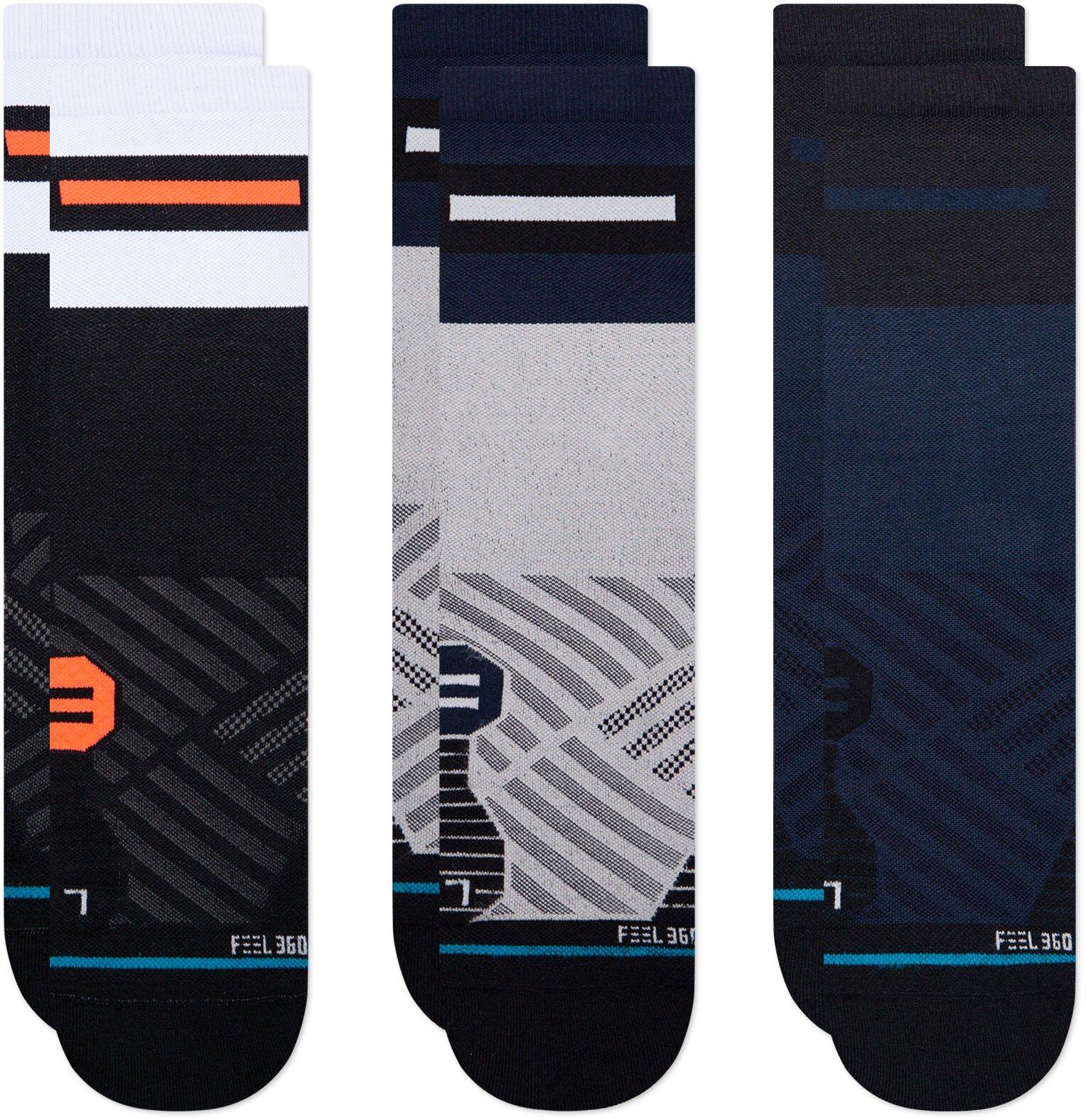 Stance Duration 3 Pack Multi 38-42