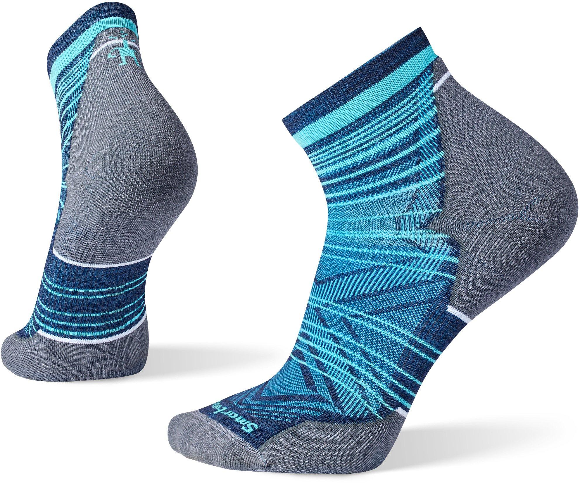 Smartwool Run Targeted Cushion Pattern Ankle Socks XL