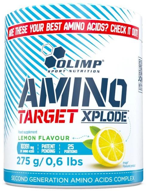 Olimp Amino Target Xplode 275 g, směs 20 aminokyselin v sypké formě