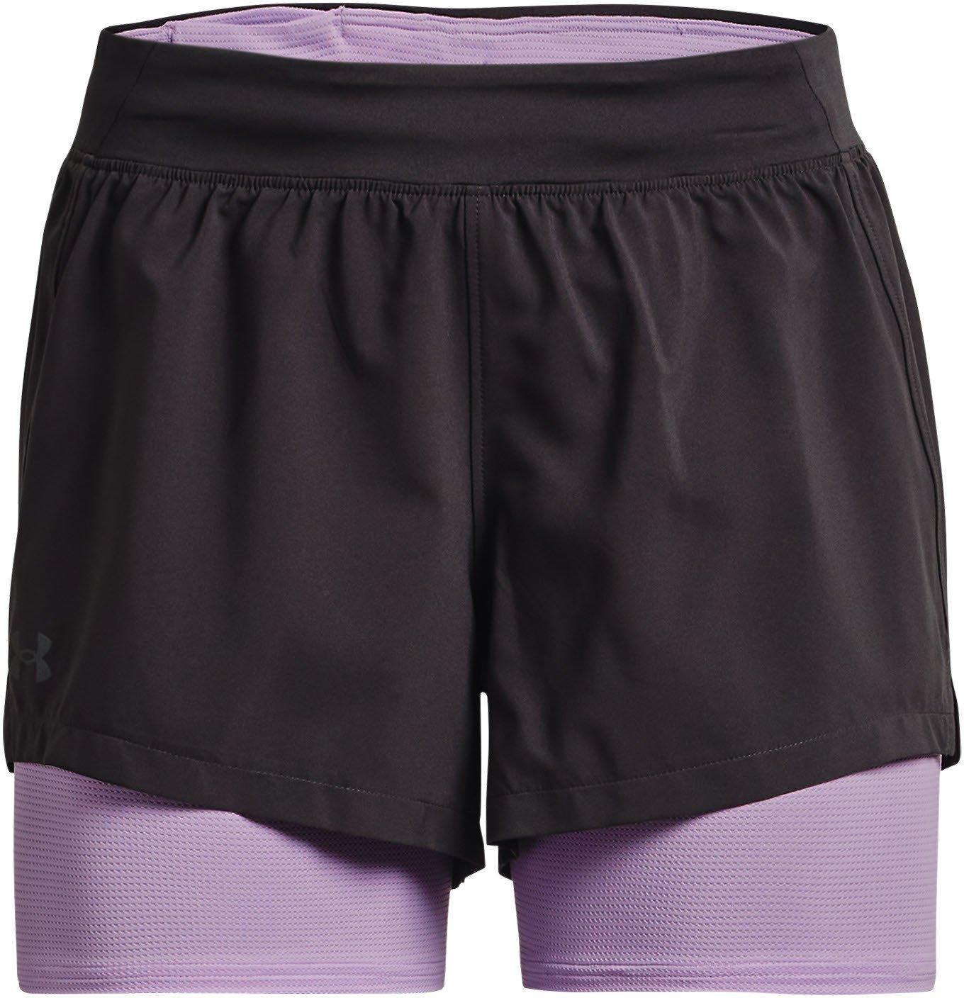 Under Armour Iso-Chill Run 2N1 Short-GRY XS