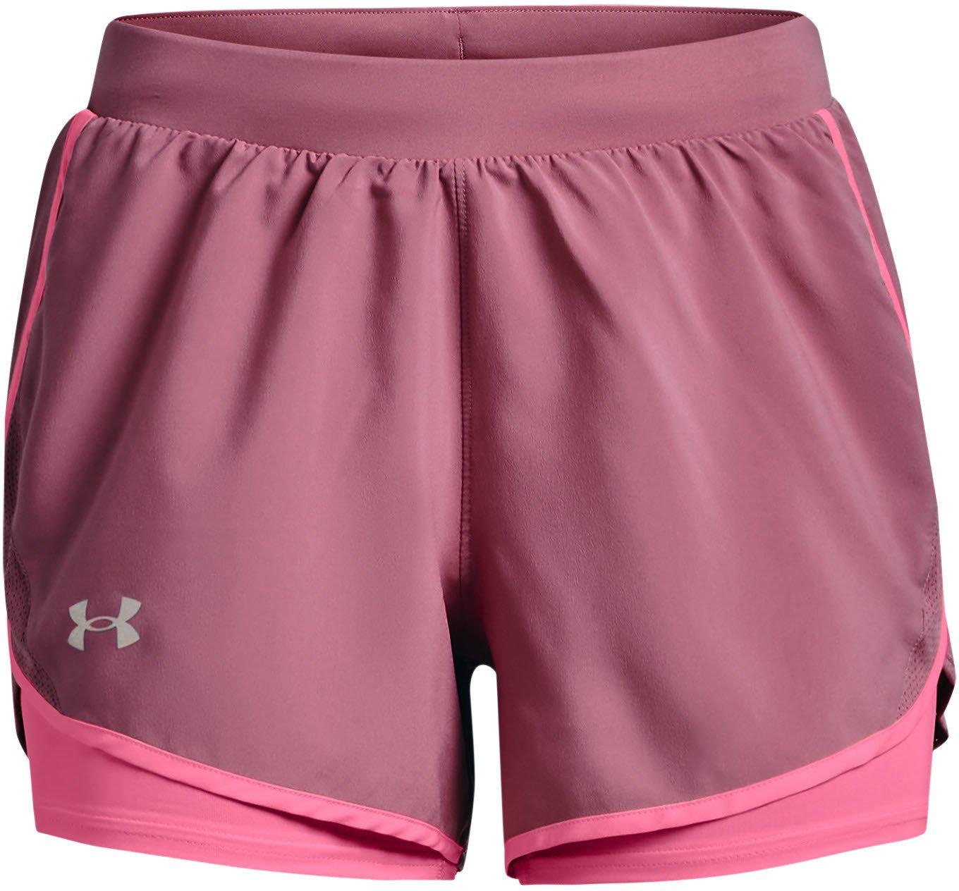 Under Armour Fly By 2.0 2N1 Short-PNK S