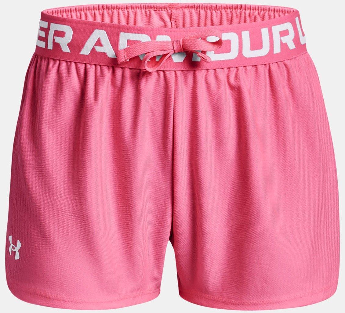Under Armour Play Up Solid Shorts-PNK L