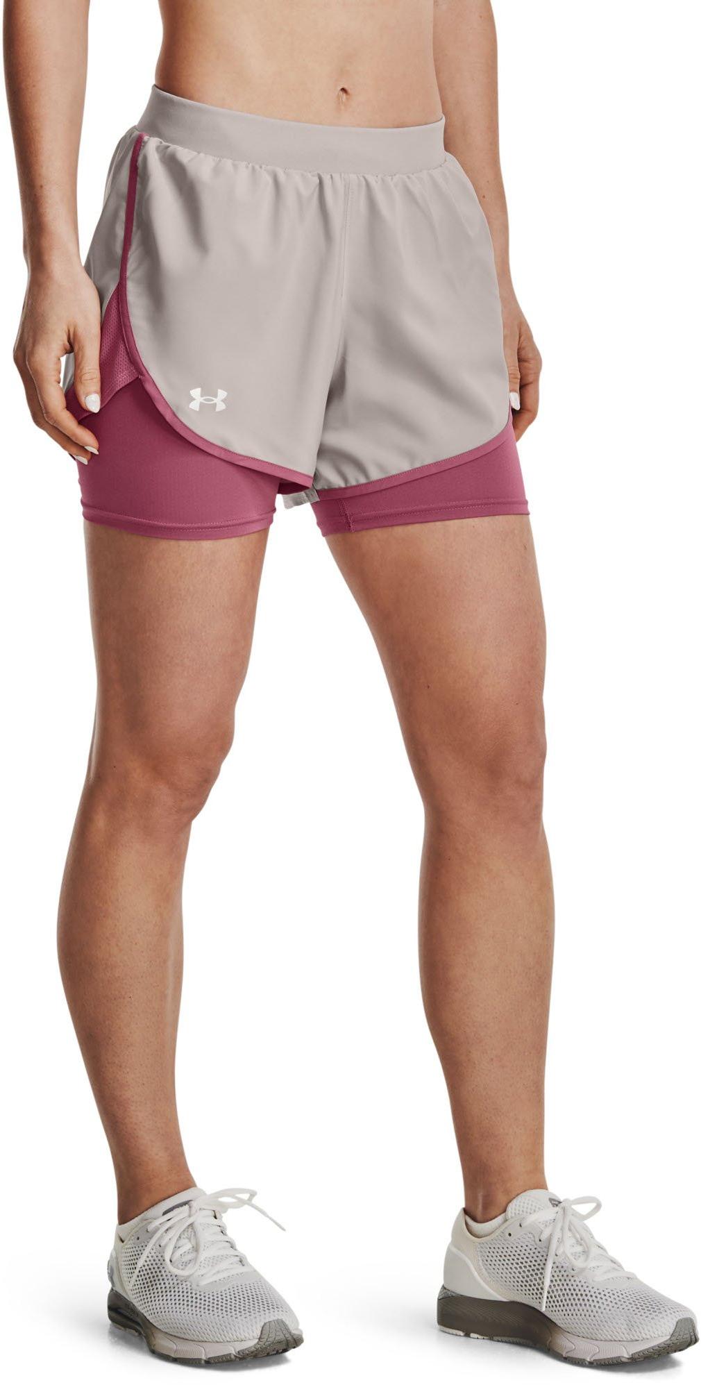 Under Armour Fly By Elite 2-in-1 Short-GRY XS
