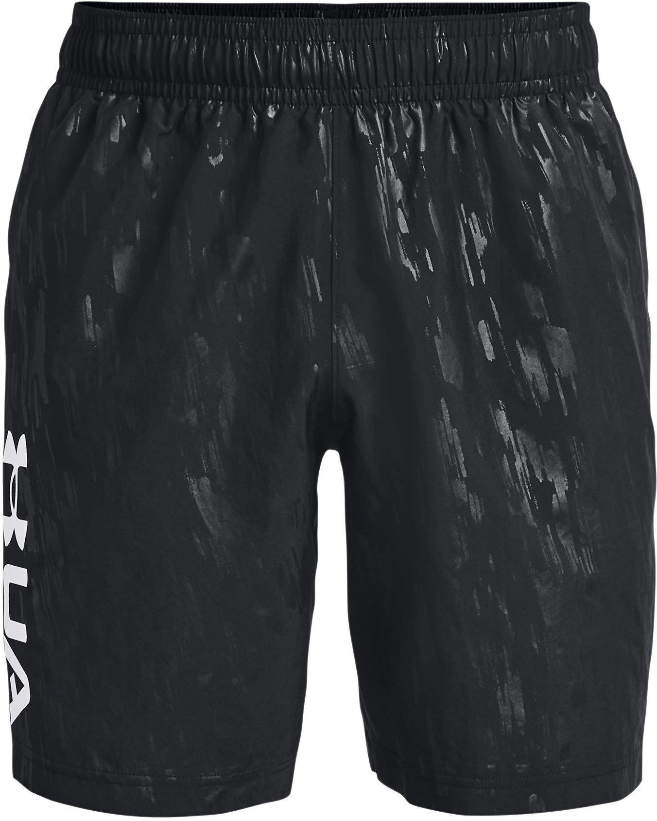 Under Armour Woven Emboss Shorts-BLK S