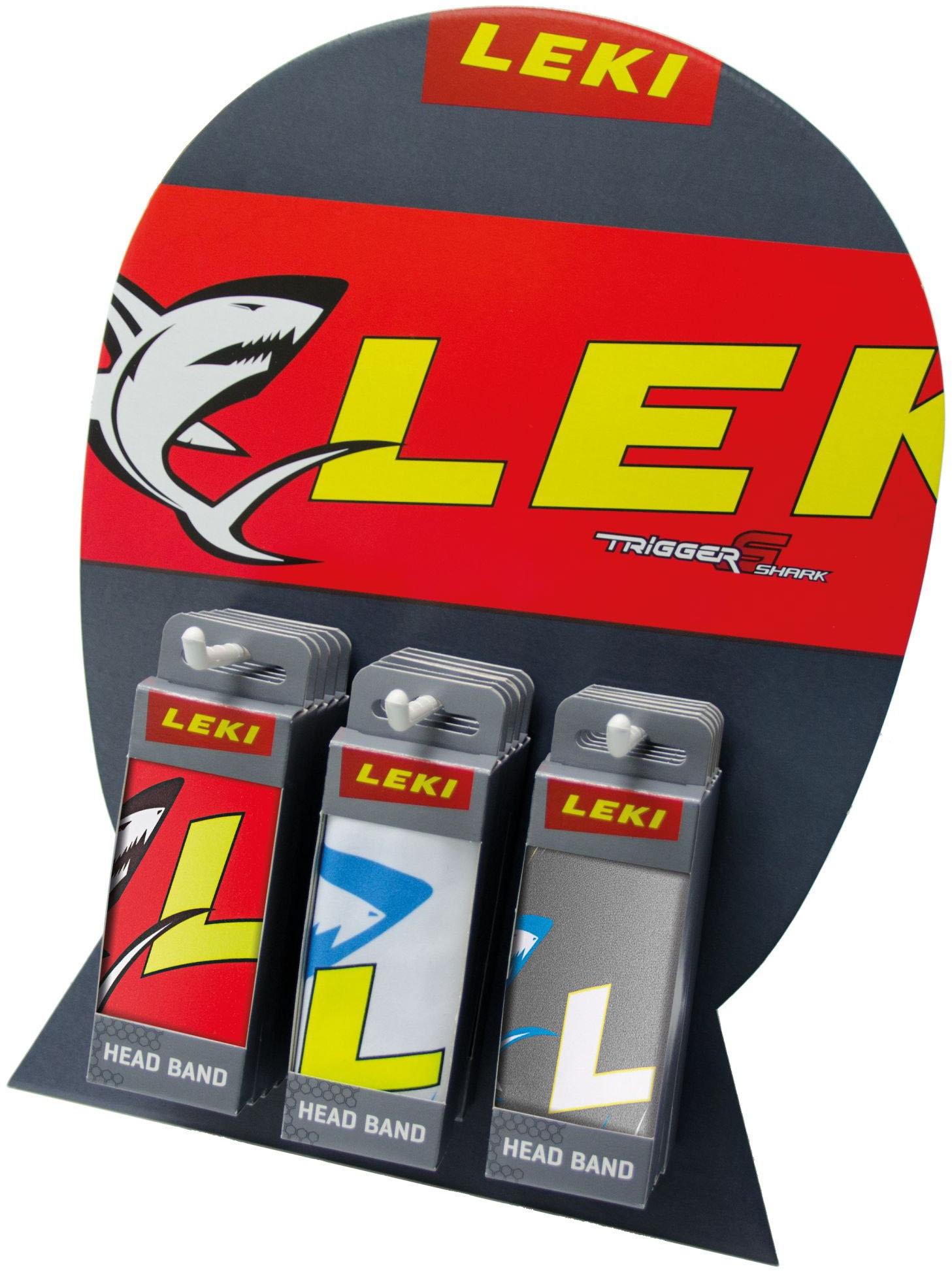 Leki Display Race Shark Headband incl. 3 colours