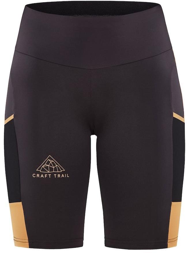 Craft W Kalhoty PRO Trail Short Tights tmavě šedá S