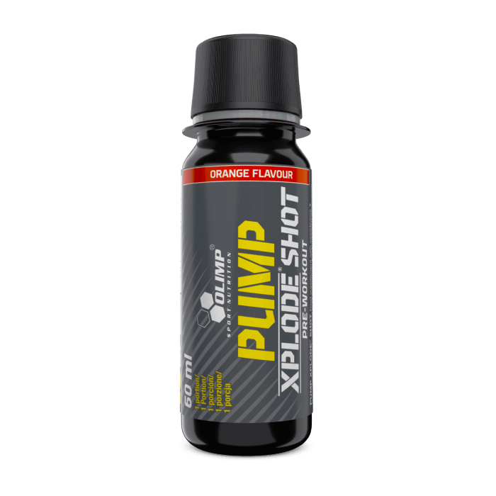 Olimp Pump Xplode Shot 60 ml, nestimulační předtréninková směs s L-citrulinem a L-argininem