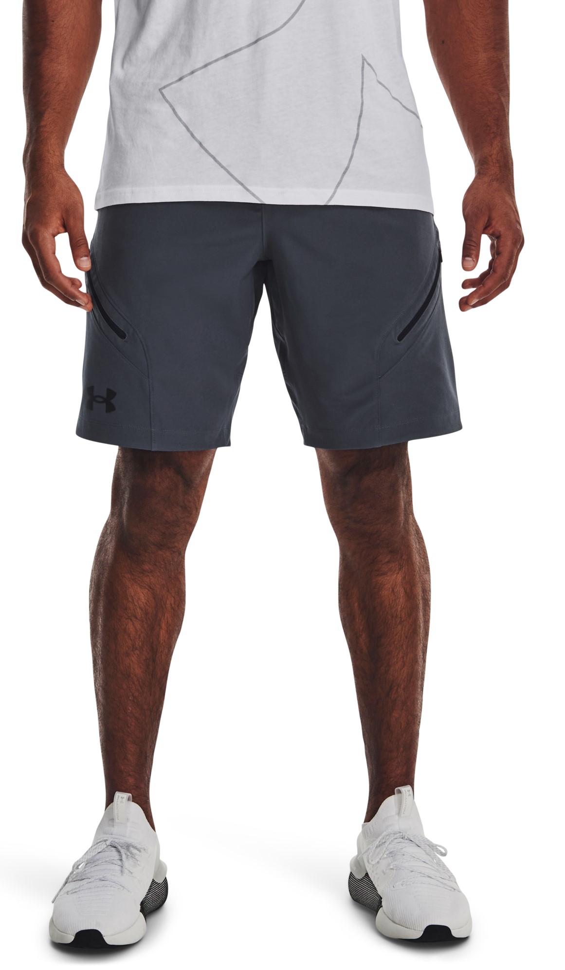 Under Armour Unstoppable Cargo Shorts-GRY M