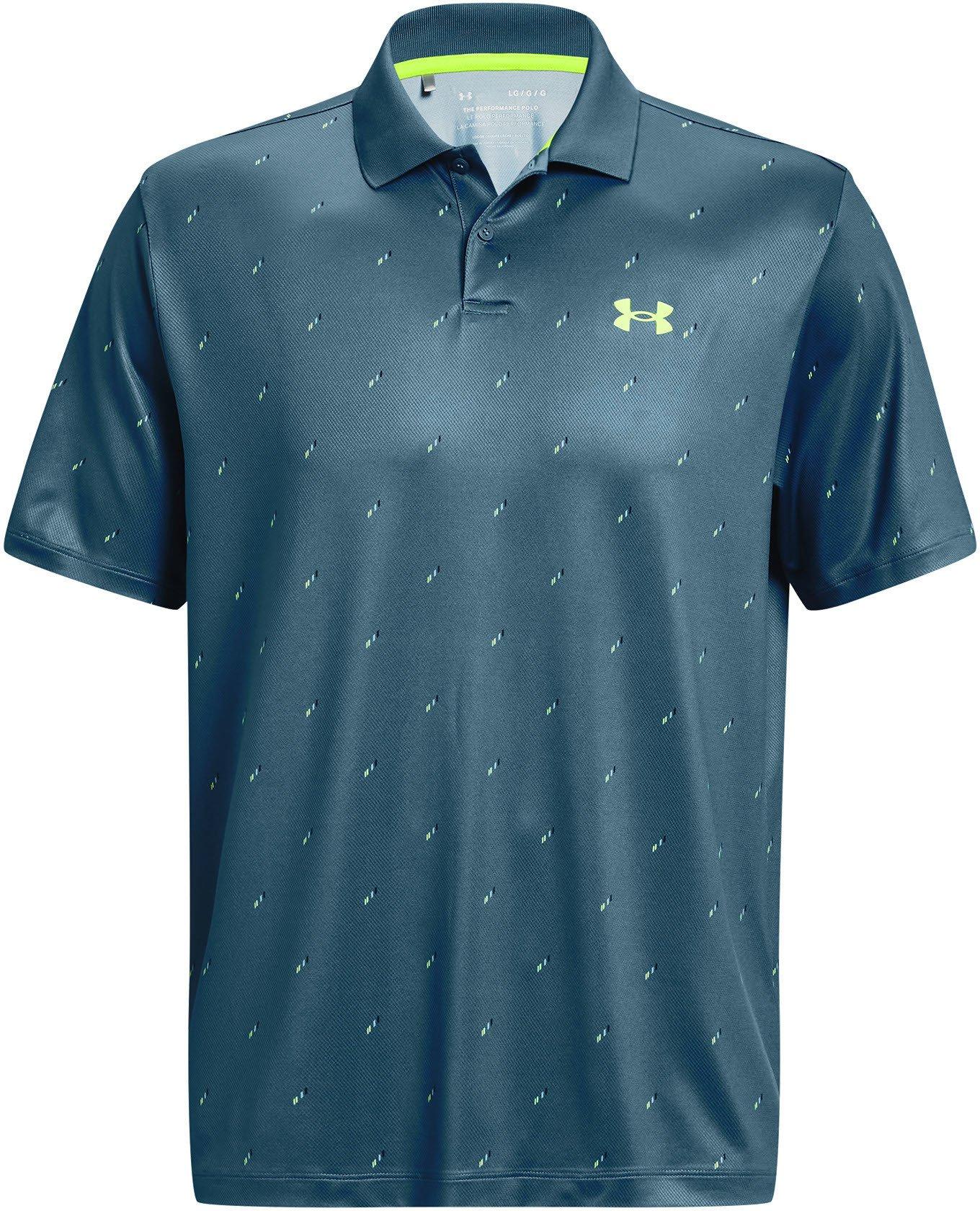Under Armour Perf 3.0 Deuces Polo-BLU S