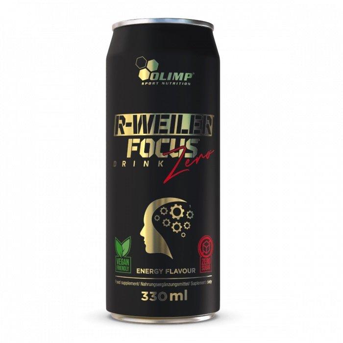 Olimp R-Weiler Focus Drink Zero 330 ml, sycený nápoj pro zlepšení kognitivních funkcí a koncentrace