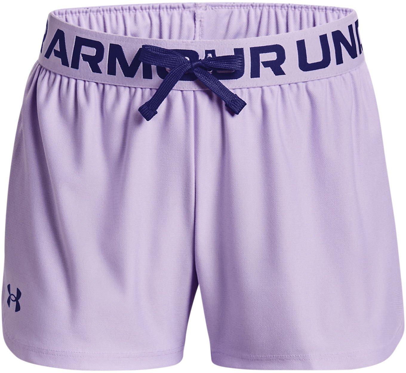 Under Armour Play Up Solid Shorts-PPL XS