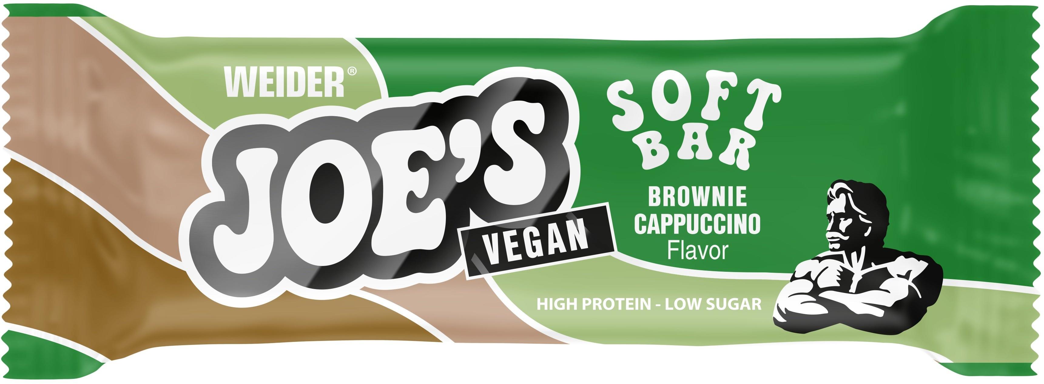 Weider Joe´s Soft Bar 50 g, tyčinka se zvýšeným obsahem bílkovin vhodná i pro vegany
