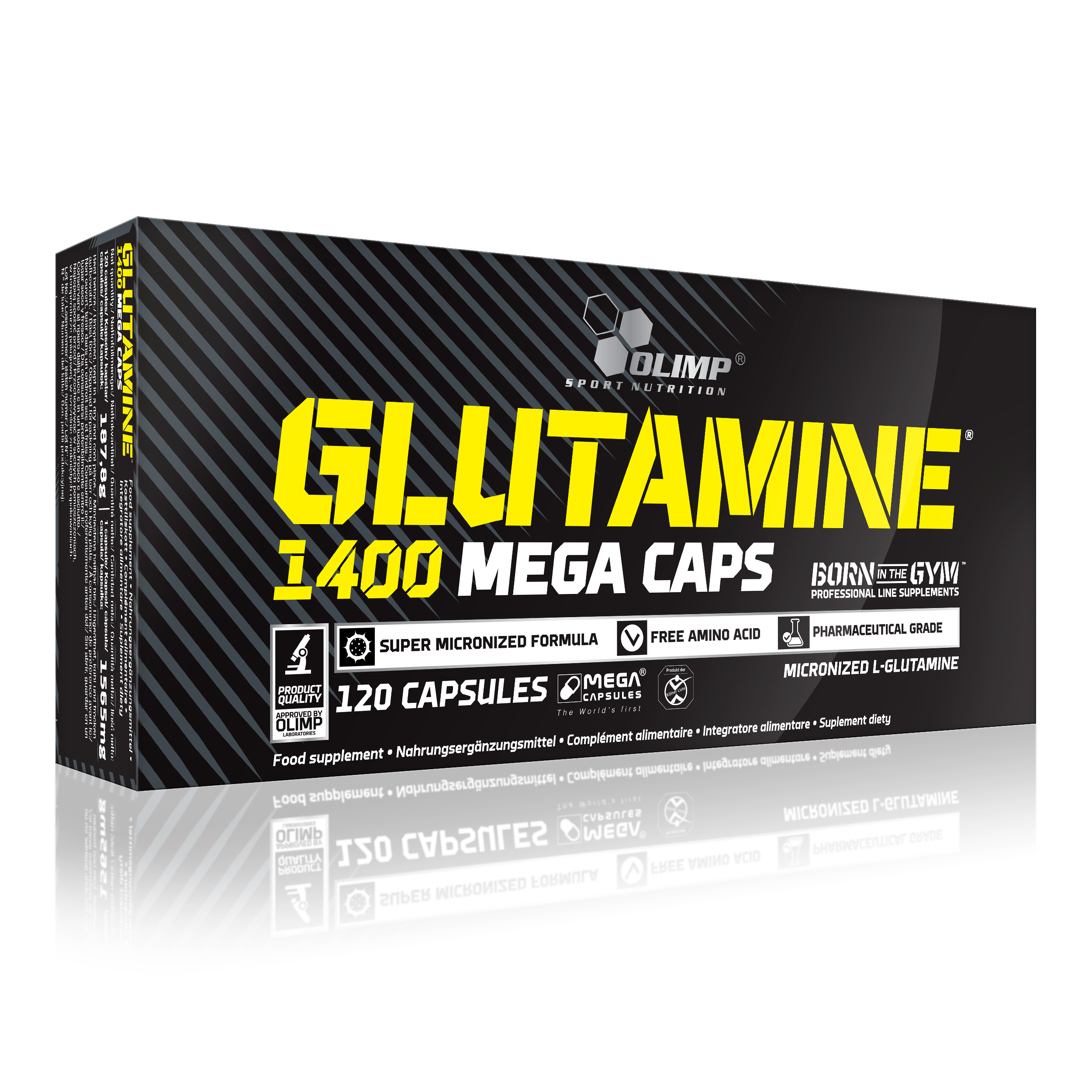 Olimp Glutamine Mega Caps, 120 kapslí