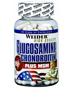 Weider Glucosamine Chondroitin + MSM kloubní výživa, 120 tablet