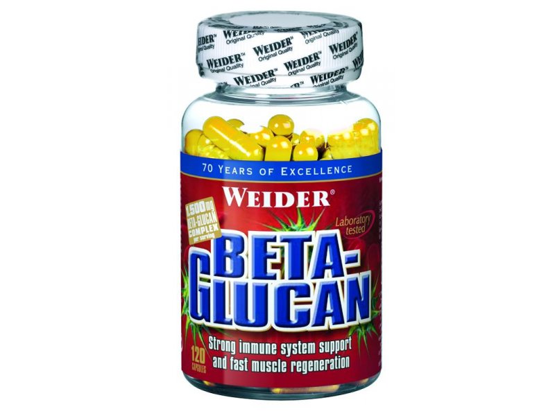 Weider Beta-Glucan, 120 kapslí