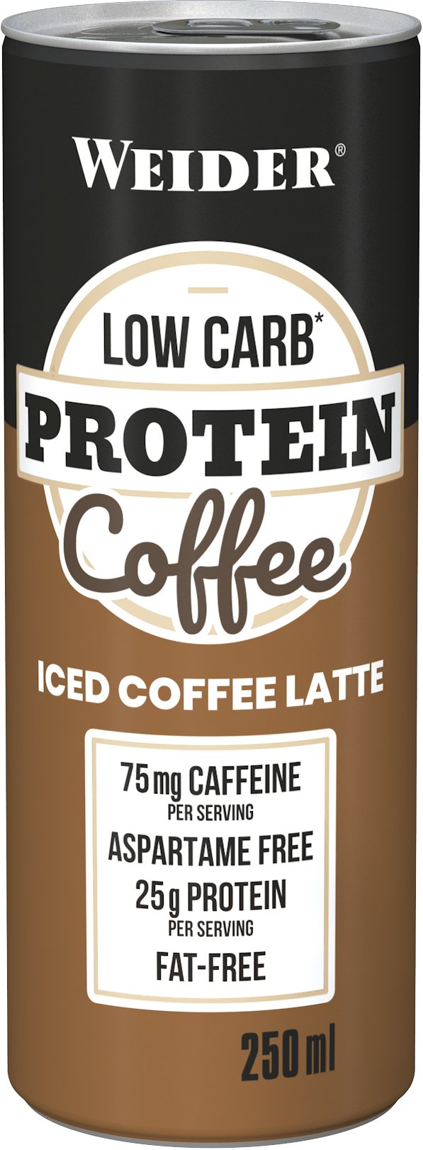 Weider Low Carb Protein Coffee Latte, 250ml