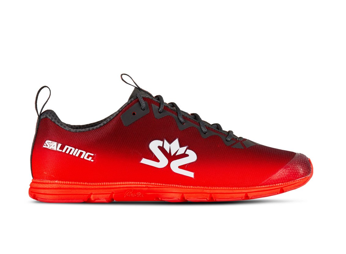 Salming Race 7 Women Forged iron/Poppy Red 40 2/3