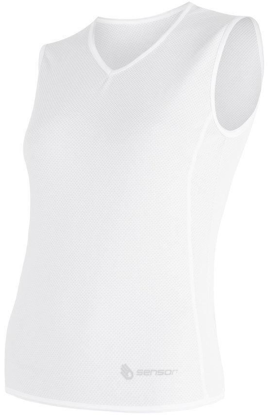 Sensor Coolmax Air dámské triko bez rukávu bílá M