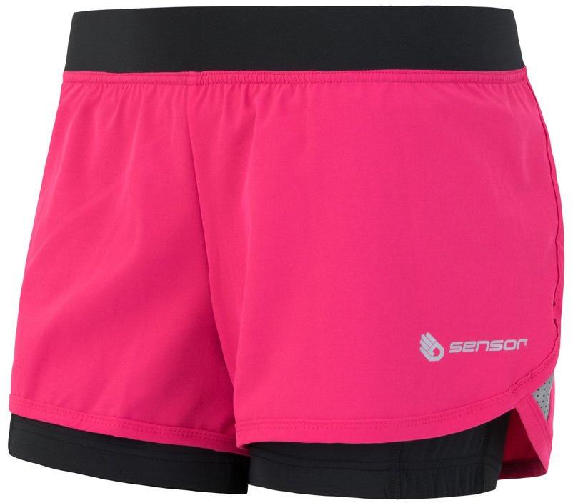 Sensor Trail dámské šortky růžová/černá L