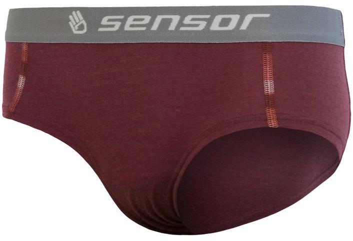 Sensor Merino Air dámské kalhotky tm.vínová S